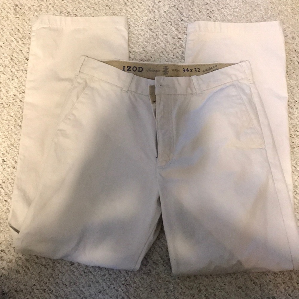 IZOD khaki pants 34x32